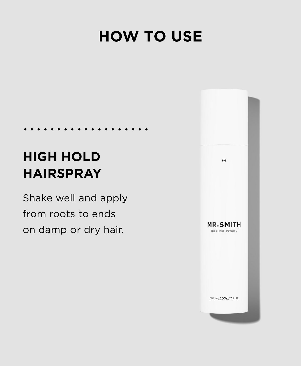 High Hold Hairspray